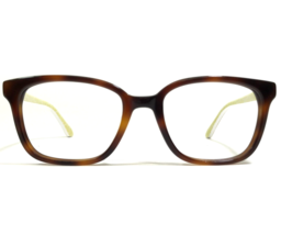 Draper James Eyeglasses Frames DJ1006 215 TORTOISE Yellow White Square 46-16-130 - £43.94 GBP