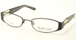New Kay Unger New York K126 Black Eyeglasses Glasses Frame 51-18-130mm Italy - £50.24 GBP