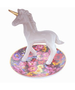 Unicorn Garden Trinket Plate - £3.91 GBP