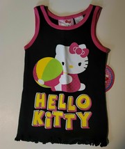 Hello Kitty Toddler Girls  T-Shirts Tank Top 2T or 4T NWT (P) - £5.46 GBP
