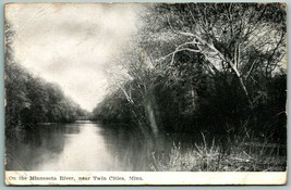 On The Minnesota River Near Twin Cities MN DB Postcard J11 - £4.95 GBP