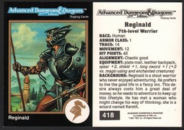 1991 TSR AD&amp;D Gold Border RPG Fantasy Art Card #418 Dungeons &amp; Dragons ~ Warrior - $6.92