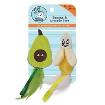 Cat Is Good Catnip Food Toys Banana and Avocado - $22.90