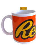 Reese&#39;s Peanut Butter Mug 12oz White And Orange Coffee Tea Cup by Galerie - $8.95