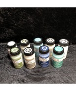 LOT OF 9 Folkart Paint 2 oz jars Furniture Paint Chalk Paint Mixed Colors - £36.96 GBP