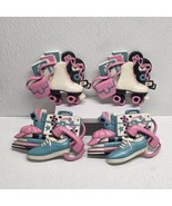Vintage 1993 Set of 4 Burwood Products Plastic Wall Hanging Sneaker Skat... - $34.55