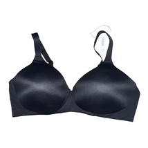 NWT SOMA Embraceable Wireless Full Coverage Bra Black Size 40D Lightly L... - $25.00