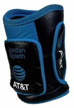 Jordan Spieth Koozie Mini Golf Bag Black AT&amp;T Logo Pebble Beach Drink Ho... - $20.87