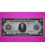 1914 $10 Ten Dollars Chicago Federal Reserve Note FR 931 A Guaranteed Ge... - $124.99