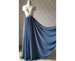 Dusty blue chiffon skirt wedding bridesmaid 700 1 thumb155 crop