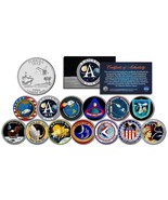 The APOLLO SPACE MISSIONS Colorized U.S. Quarters 13-Coin Set NASA PROGR... - £36.90 GBP