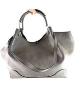 Sondra Roberts Squared Faux Leather Shoulder Tote Bag w/Removable Bag - €25,60 EUR