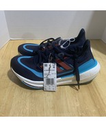 Adidas UltraBoost Light IE1760 AthleticRunning Shoes Blue Men's Sz 8 NEW! - $69.85