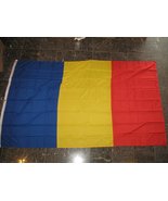 AES 5x8 ft Romania Romanian Flag Rough Tex Knitted 5&#39;x8&#39; Banner - £43.01 GBP
