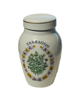 Terragon Franklin Mint Spice Jar Gloria Concepts 1985 vtg canister porcelain mcm - £21.32 GBP