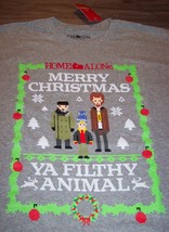 Home Alone Wet Bandits Kevin Merry Christmas Ya Filthy Animal T-Shirt Small New - £15.59 GBP