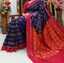 Exclusive Wedding Collection of Sambalpuri Pasapali cotton  fastival wea... - £156.53 GBP