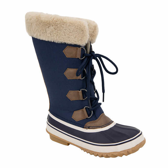 Primary image for JBU Ladies' Size 9, Tall All Weather Boot, Navy Blue