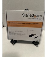 New! Startech Usb 3.0 To Gigabit Network Adapter With Built-in 2-port Us... - $49.99