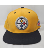 Pittsburgh Steelers Black &amp; Yellow Hat Cap Mitchell &amp; Ness Vintage Colle... - $13.60 CAD