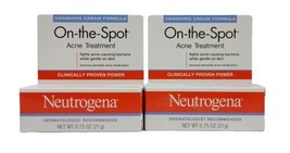 2X Neutrogena On-the-Spot Acne Treatment .75 Oz. Each Exp 4/2024 - £15.94 GBP