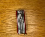 Victorinox Swiss Champ Swiss Army Knife, 91mm -Red- Gray Magnifying glas... - $107.60