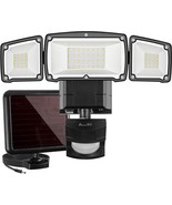 AmeriTop Solar Lights Outdoor, Super Bright 1600LM LED 6000K Solar Motio... - $97.90 CAD