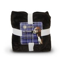 American Kennel Club Akc9089tv Fleece Pet Throw, Assorted Colors - $31.07