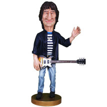 Stones Rock Star Caricature Wood Life Size Statue - £920.64 GBP