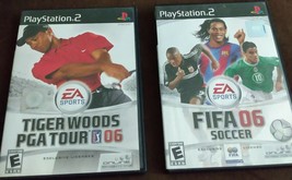Tiger Woods PGA Tour 06 And Fifa 06 For Ps2 - £8.86 GBP