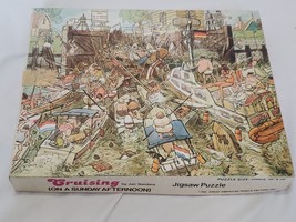 VINTAGE 1983 Cruising on a Sunday Afternoon 550 Piece Jigsaw Puzzle - £11.66 GBP