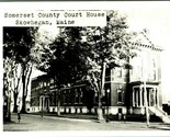 Vtg Postcard 1920s RPPC Skowhegan Maine ME Somerset County Court House UNP - £12.37 GBP