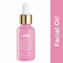 NYKAA NATURALS Skin Drank Face Oil 30ML Radiant Beauty Organic No Parabe... - £21.28 GBP