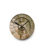 Ancient Stone Sundial, Tranquil Garden, Acrylic Wall Clock - $41.50+