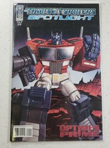 IDW Comics Transformers Spotlight Optimus Prime One Shot Cover August 2007 - $11.98