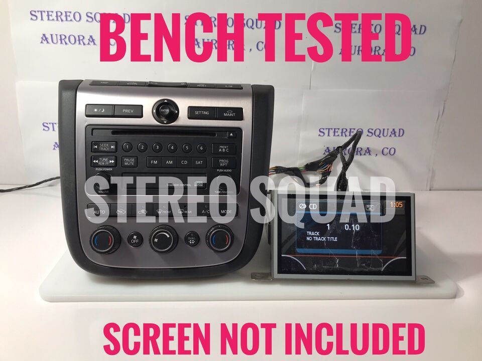 Primary image for Nissan Murano Radio CD Player Tested With 90 Day Warranty “NI583D”