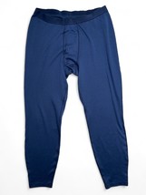 Patagonia Mens XL Base Layer Pants Blue Capilene 3 Midweight Polartec 29&quot; Inseam - £18.88 GBP