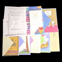 Thank You Greeting Card Lot Of 24 Cards Mix Lot Some Duplicated with Envelopes - £10.30 GBP