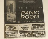 Panic Room Movie Print Ad Jodie Foster TPA9 - £4.66 GBP