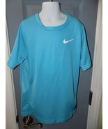 Nike Dri-Fit Elite Blue Mesh Athletic SS Shirt Size M Boy&#39;s  READ BELOW - €8,50 EUR