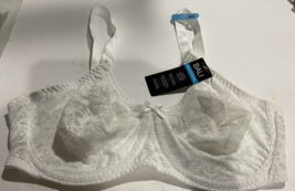 Bali  Lace Smoothing White Underwire Bra 38 C White #3432 NWT - $18.00