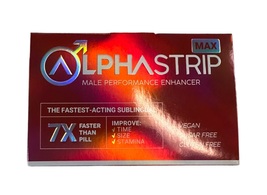 ALPHASTRIP MAX SUBLINGUAL MALE ENHANCEMENT CHOOSE QUANTITY - £8.60 GBP - £90.05 GBP