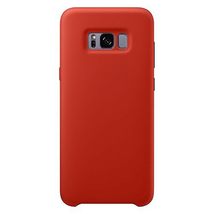 For Samsung S8 Liquid Silicone Gel Rubber Shockproof Case RED - £4.59 GBP