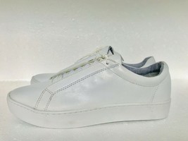 Vagabond Zoe White Leather Sneakers Slip On Shoes EU40 US9 UK7 - £64.33 GBP