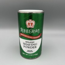 Royal Crown Depilatory Shaving Powder Lemon Lime Fragrance BRAND NEW - $19.79