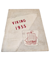 Vintage 1955 Grand View College Des Moines, IA Photo Annual YEARBOOK The Viking - £20.42 GBP