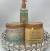 3~Piece Tree Hut Tropic Glow Firming Whipped Shea Butter, Sugar Scrub &amp; Oil - £38.97 GBP