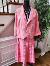 Two Wishes Ladies Linen Skirt Set Size XL - $55.00