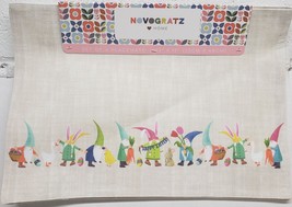 Set Of 4 Same Cotton Placemats, 13&quot;x19&quot;, Happy Easter,Colorful Gnomes, Novogratz - £15.90 GBP