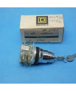 Square D 9001-AEQ2607G23C Key Selector Switch 3 Position Maintained 2 NO/NC - $84.99